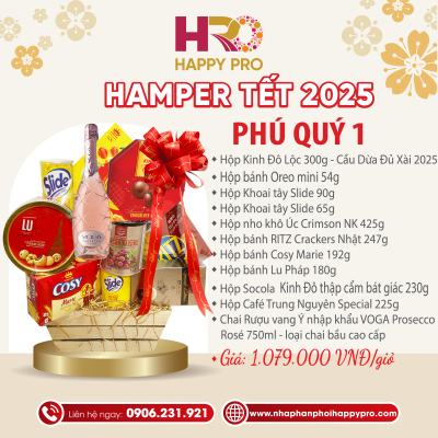 HAMPER TẾT 2025 ĐẶC BIỆT – PHÚ QUÝ 1